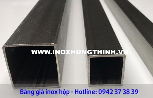 bảng giá inox hộp