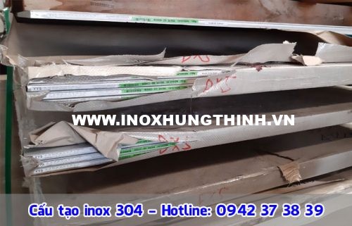 cấu tạo inox 304