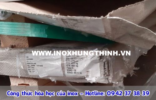 công thức hóa học của inox